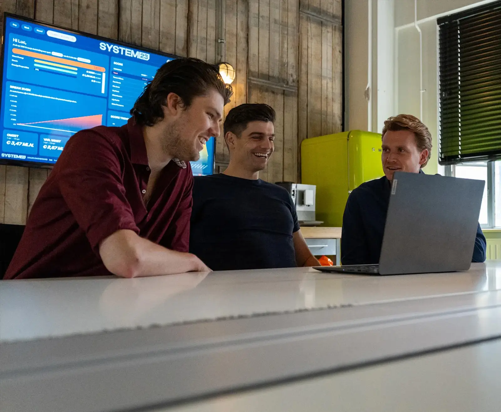 SalesDash — SaaS-startup die gamificatie-dashboards bouwt voor salesteams. Actief op de Nederlandse markt met een groeiend klantenbestand.